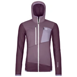 Ortovox Women's Fleece Grid Hoody - Fleecejacke -Outdoor-Ausrüstung ortovox womens fleece grid hoody fleecejacke bf 2