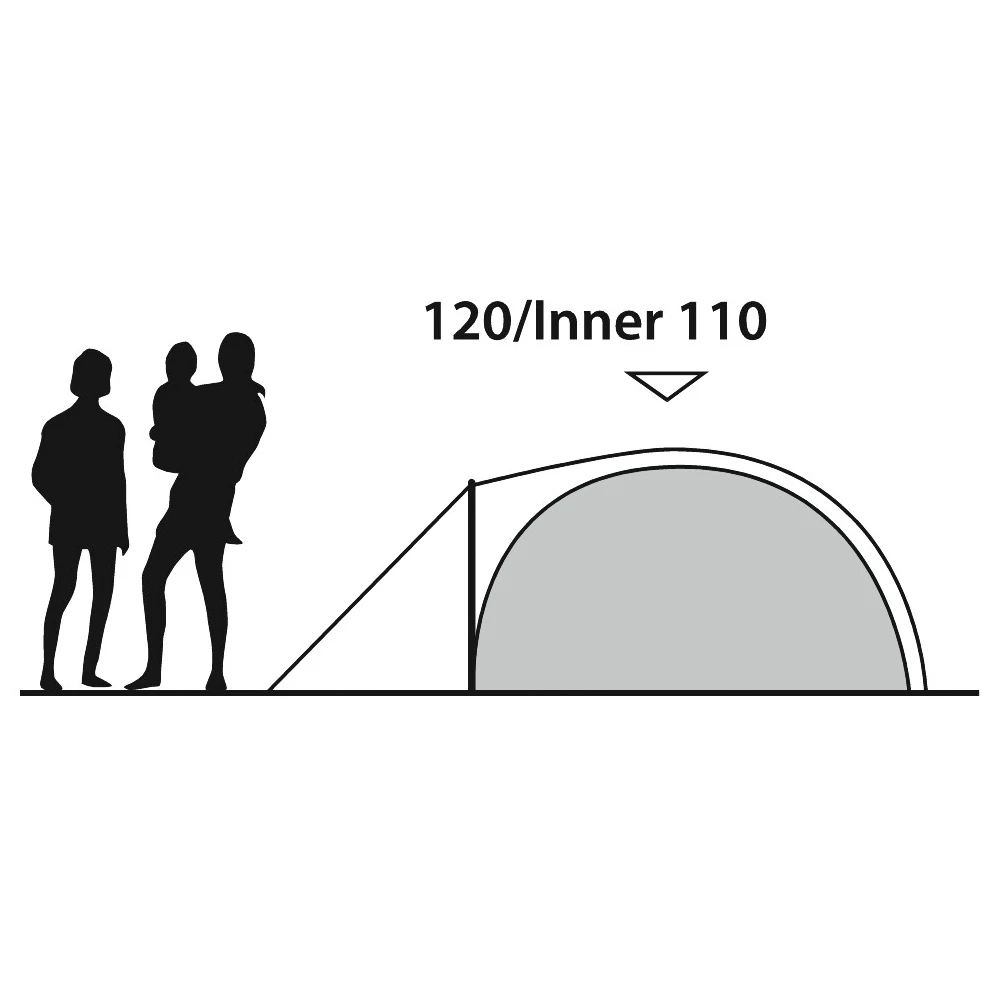 Outwell Cloud 2 - 2-Personen Zelt 9 Outwell Cloud 2 - 2-Personen Zelt – Bild 7