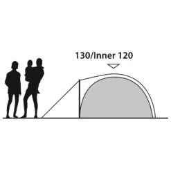 Outwell Cloud 3 - 3-Personen Zelt 20 Outwell Cloud 3 - 3-Personen Zelt -Outdoor-Ausrüstung outwell cloud 3 3 personen zelt detail 7