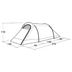 Outwell Earth 2 - 2-Personen Zelt 17 Outwell Earth 2 - 2-Personen Zelt -Outdoor-Ausrüstung outwell earth 2 2 personen zelt detail 8