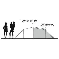 Outwell Earth 3 Plus - 3-Personen Zelt 18 Outwell Earth 3 Plus - 3-Personen Zelt -Outdoor-Ausrüstung outwell earth 3 plus 3 personen zelt detail 6