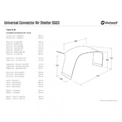 Outwell Universal Connector Air Shelter - Zelterweiterung 19 Outwell Universal Connector Air Shelter - Zelterweiterung -Outdoor-Ausrüstung outwell universal connector air shelter zelterweiterung detail 9