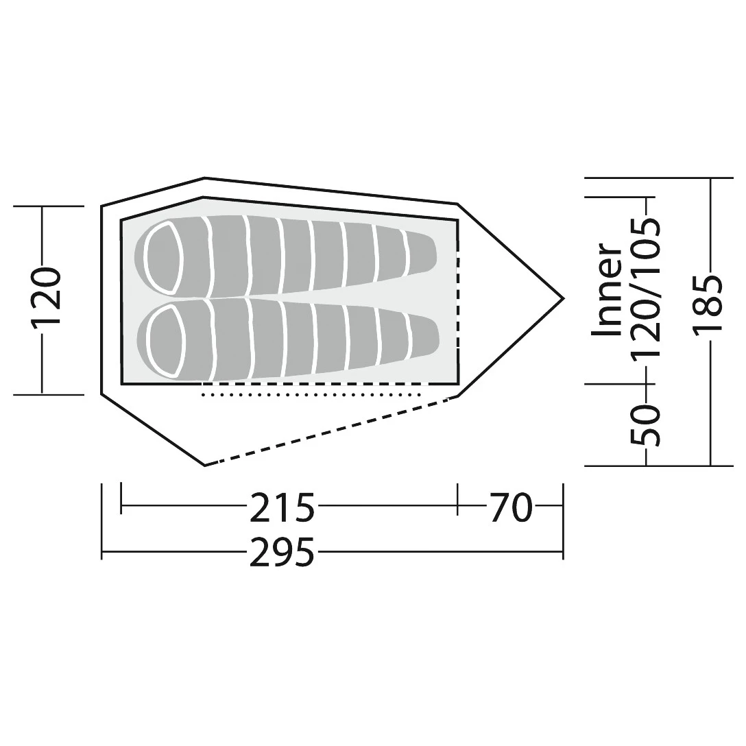 Robens Challenger 2 Exp - 2-Personen Zelt 12 Robens Challenger 2 Exp - 2-Personen Zelt – Bild 10
