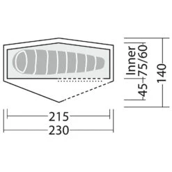 Robens Starlight 1 Exp - 1-Personen Zelt 17 Robens Starlight 1 Exp - 1-Personen Zelt -Outdoor-Ausrüstung robens starlight 1 exp 1 personen zelt detail 8