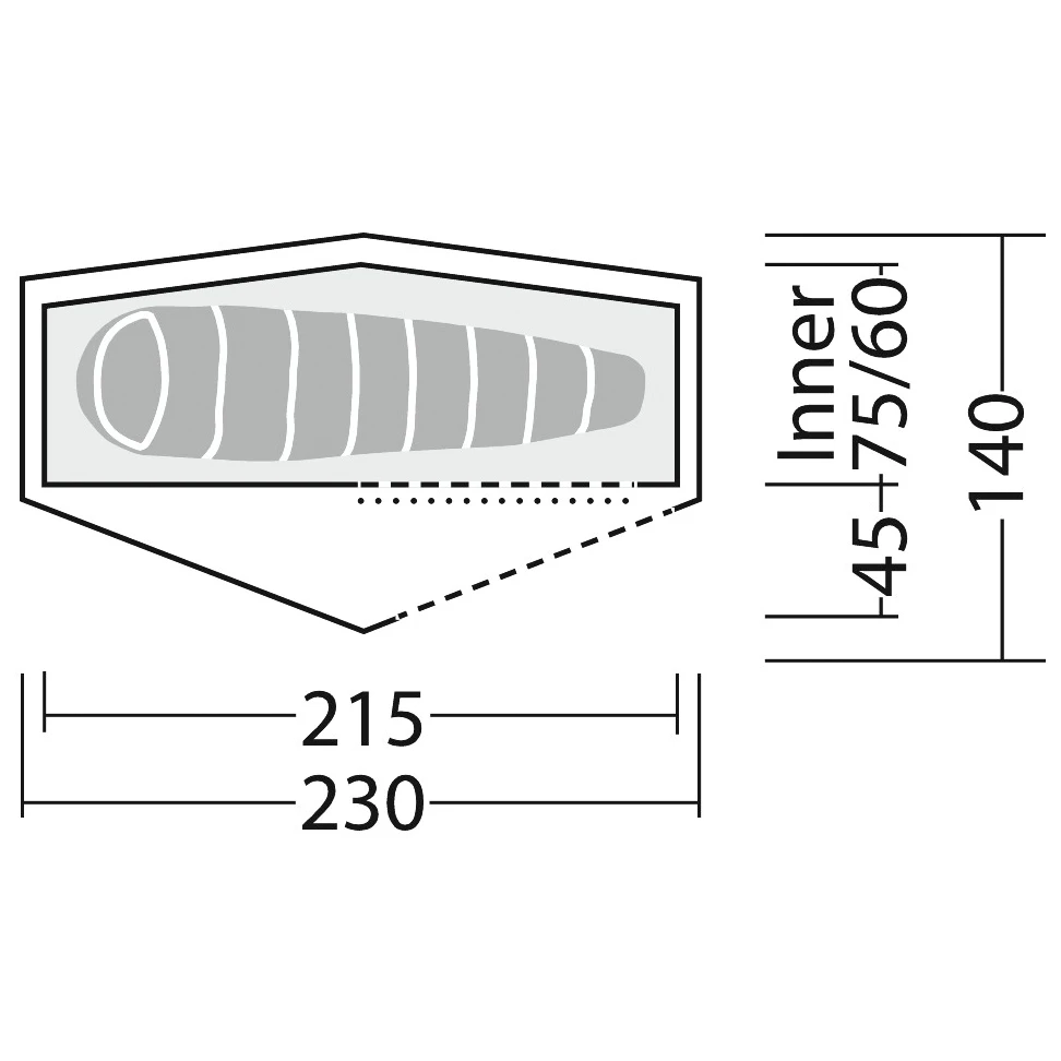 Robens Starlight 1 Exp - 1-Personen Zelt 10 Robens Starlight 1 Exp - 1-Personen Zelt – Bild 8