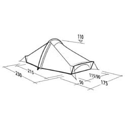 Robens Starlight 2 Exp - 2-Personen Zelt 15 Robens Starlight 2 Exp - 2-Personen Zelt -Outdoor-Ausrüstung robens starlight 2 exp 2 personen zelt detail 5