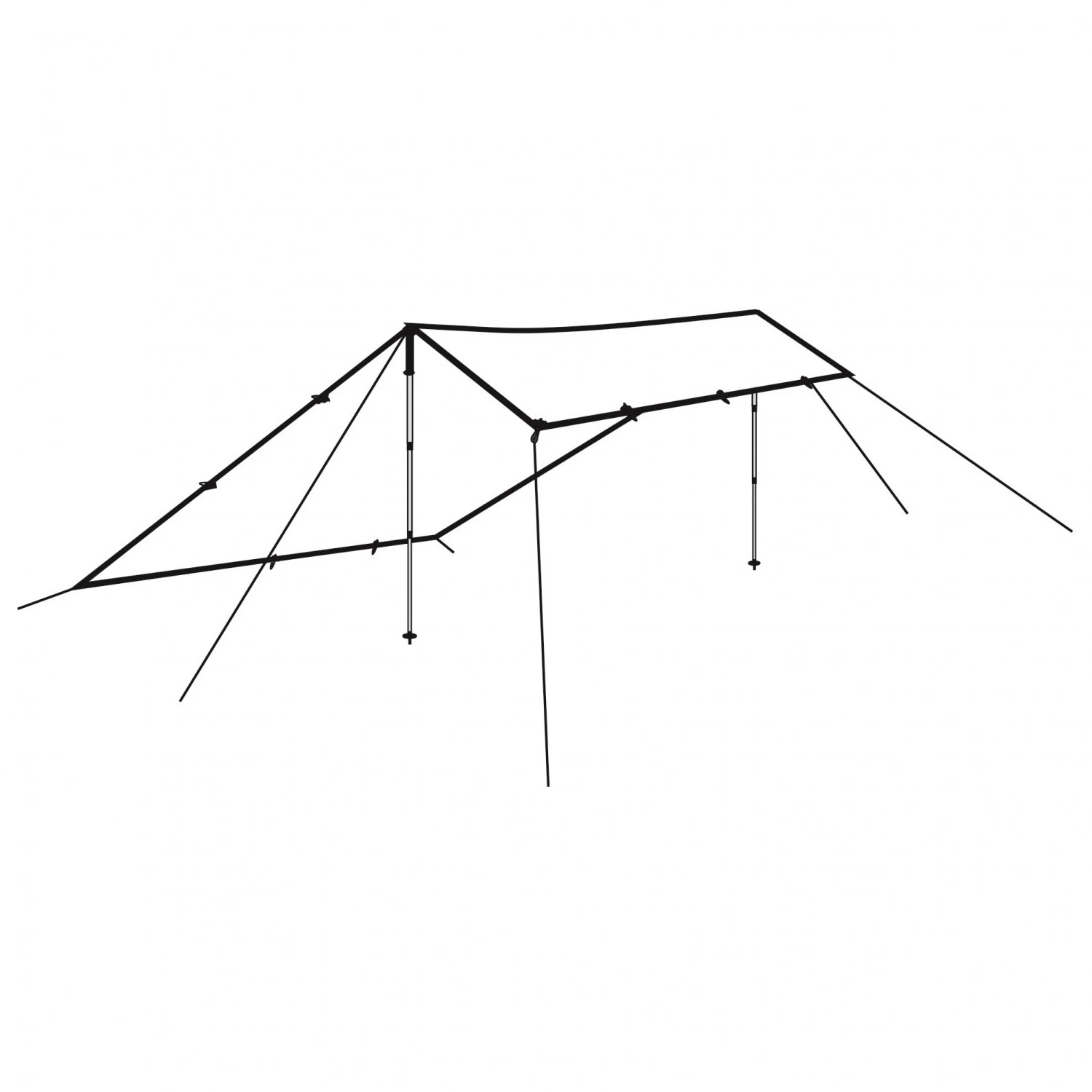 Robens Tarp 4 X 4 Trail Range - Tarp 9 Robens Tarp 4 X 4 Trail Range - Tarp – Bild 7