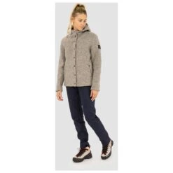 SALEWA Women's Sarner Undyed Wool Hooded Jacket - Wolljacke -Outdoor-Ausrüstung salewa womens sarner undyed wool hooded jacket wolljacke detail 3