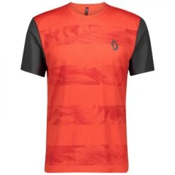 SCOTT Trail FLow S/SL Shirt - Funktionsshirts (Kurzarm) 7 SCOTT Trail FLow S/SL Shirt - Funktionsshirts (Kurzarm) -Outdoor-Ausrüstung scott m trail flow ssl shirt 21a sct 280342 fiery red dark grey 1