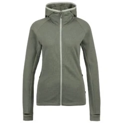 Stoic Women's MerinoGrid285 NorrdalSt. Zip Hoody - Fleecejacke -Outdoor-Ausrüstung stoic womens merinogrid285 norrdalst zip hoody fleecejacke 1