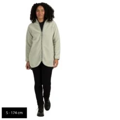 Stoic Women's MerinoHighPile357 VallsboSt. Coat - Fleecejacke -Outdoor-Ausrüstung stoic womens merinohighpile357 vallsbost coat fleecejacke detail 10