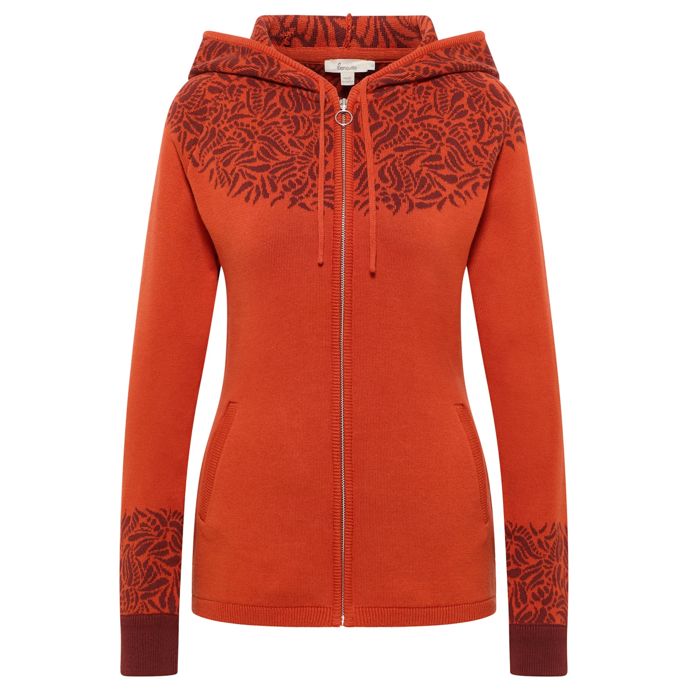 Women's Jaquard-Strickjacke - Freizeitjacke 8 Women's Jaquard-Strickjacke - Freizeitjacke – Bild 6