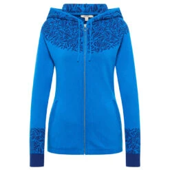 Women's Jaquard-Strickjacke - Freizeitjacke