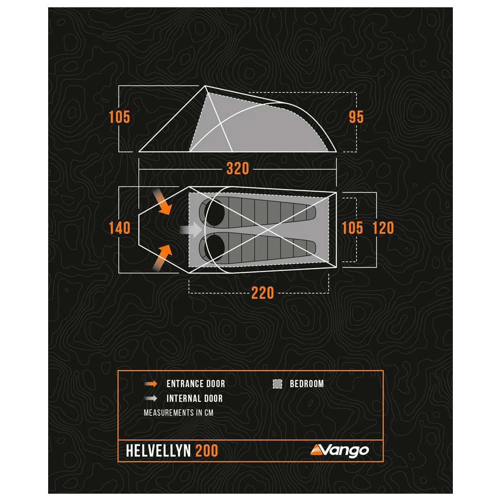 Vango Helvellyn 200 - 2-Personen Zelt 12 Vango Helvellyn 200 - 2-Personen Zelt – Bild 10