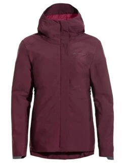 VAUDE Cyclist Warm Rain Jacket - Winter-Fahrradjacke Damen -Outdoor-Ausrüstung vaude womens cyclist warm rain jacket 21b vau 42470 cassis 1