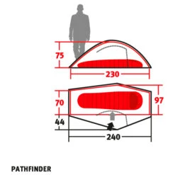 Wechsel Pathfinder Elements - 1-Personen Zelt -Outdoor-Ausrüstung wechsel pathfinder elements 1 personen zelt detail 12