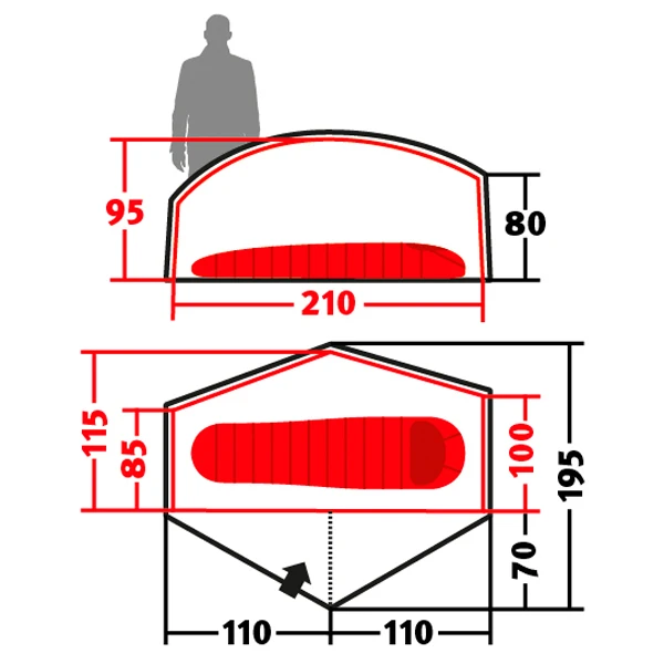 Wechsel Trailrunner - 1-Personen Zelt 8 Wechsel Trailrunner - 1-Personen Zelt – Bild 6